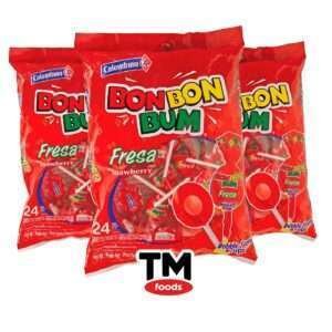 chupetas bon bon bum