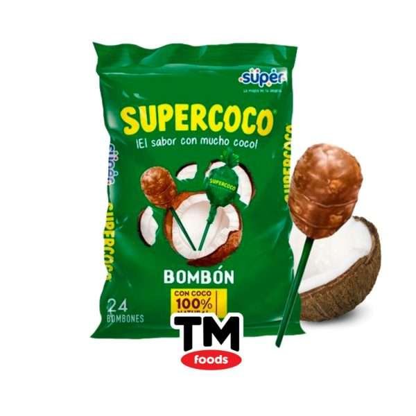 Supercoco Bombón Bolsa 24x15g