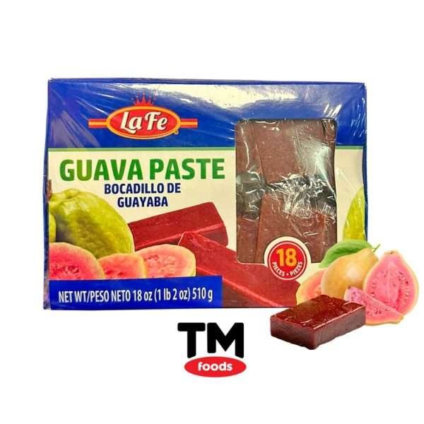 Bocadillo de Guayaba LA FE 18 Unidades 510 g
