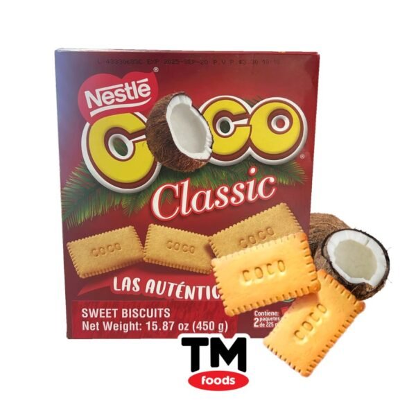 Galletas Coco Classic Nestlé 15.87 oz