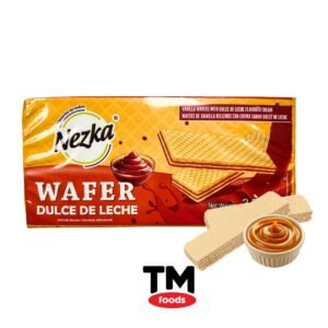 Galletas Wafers Nezka con Crema de Dulce de Leche 3.52oz