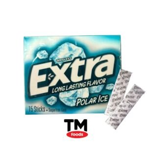 EXTRA Chicle Sin Azúcar Sabor Polar Ice 15u.