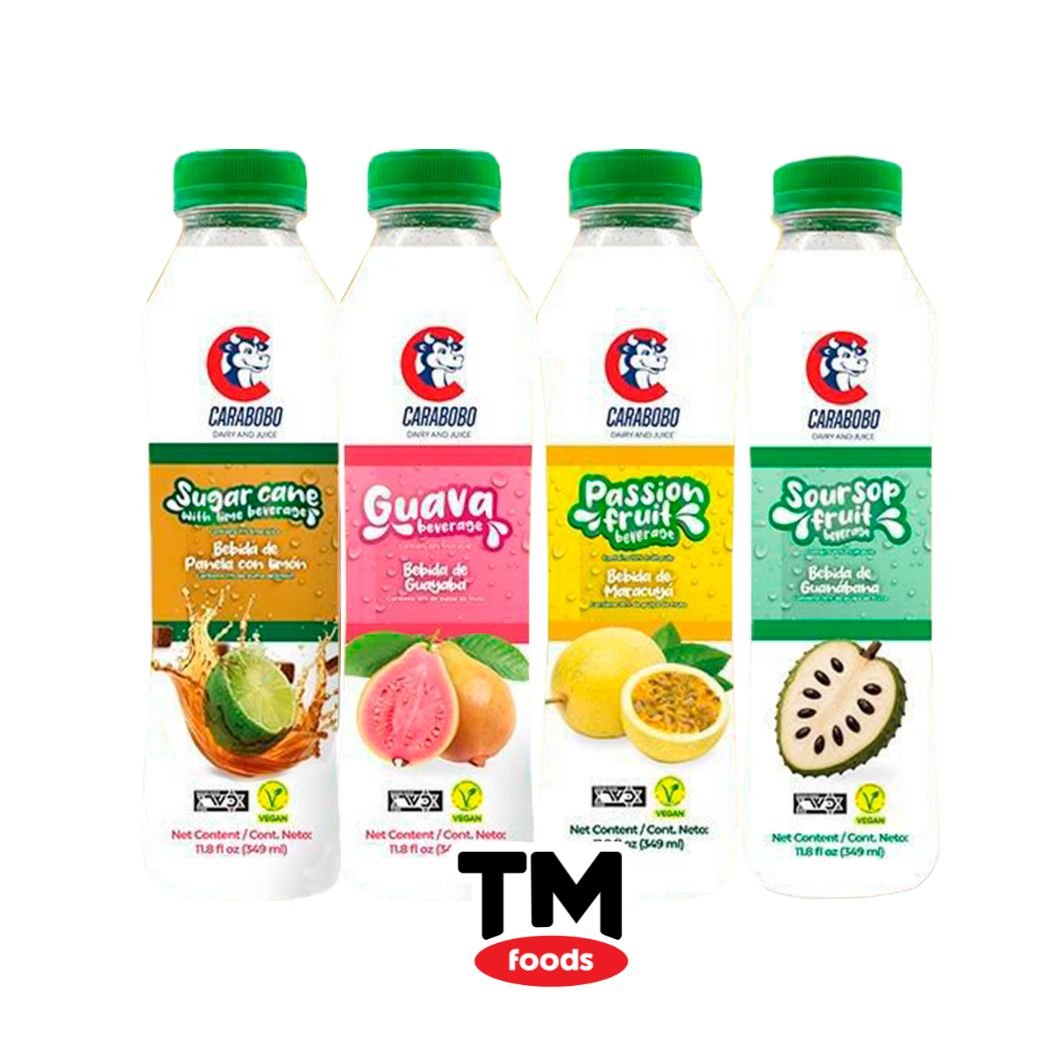 Jugos de Frutas Carabobo 349 ml (Varios Sabores)