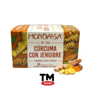 Té de Cúrcuma y Jengibre Mondaisa 0.77 oz