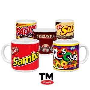 Taza Con Motivos de Chucherías Venezolanas